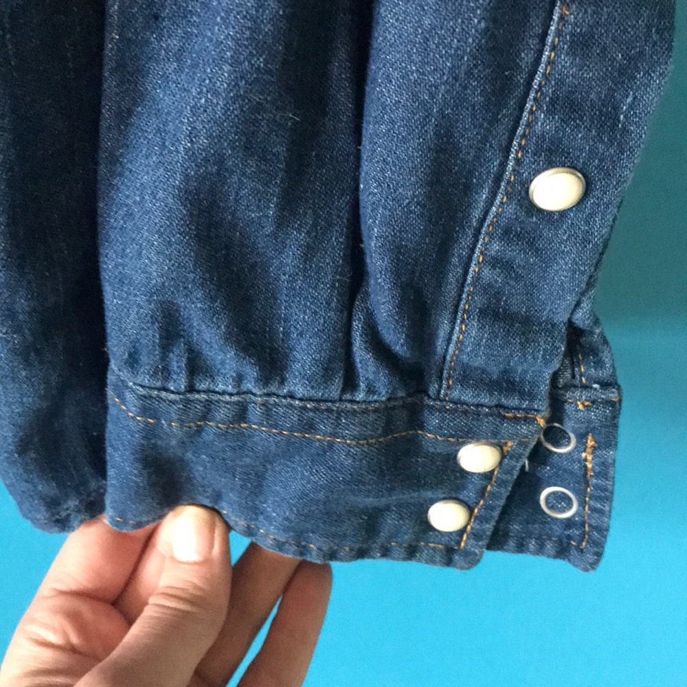 Denim button up - Picture 3 of 3